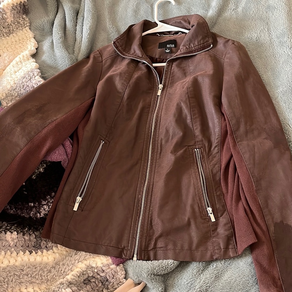 Leather jacket